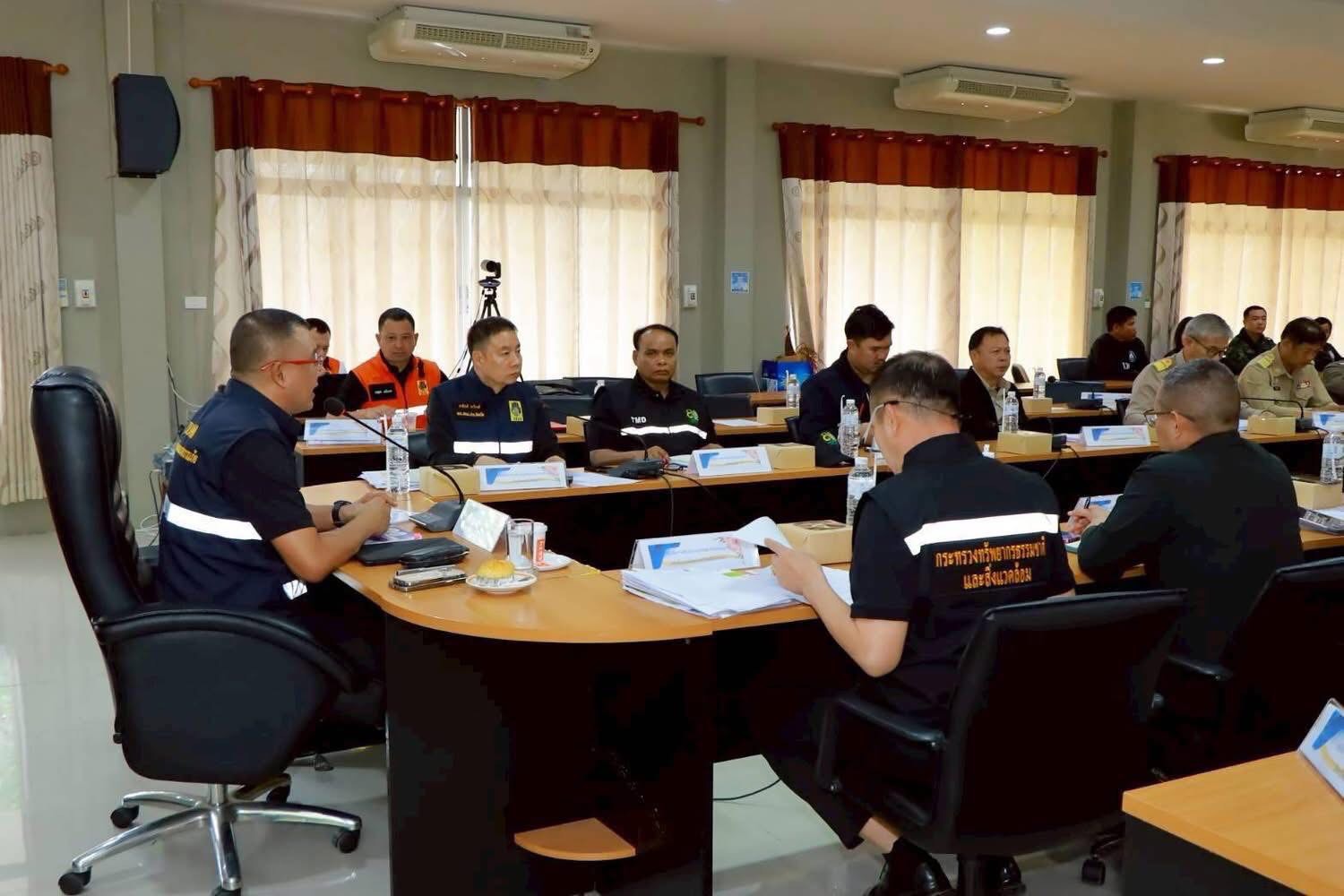 title - ร่วมประชุมการจัดการฝึกการป้องกันและบรรเทาสาธารณภัยตามแผนเผชิญเหตุไฟป่าและเสริมสร้างศักยภาพ การป้องกันและบรรเทาสาธารณภัยจังหวัดแม่ฮ่องสอน